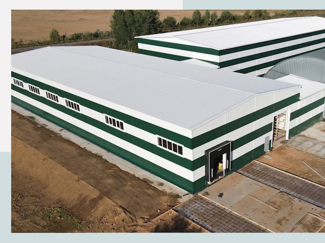 Строительство овощехранилищ в Лесне