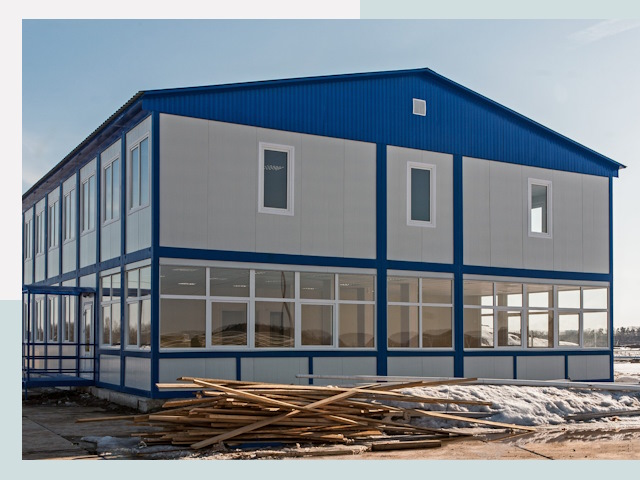 Строительство магазинов в Лесне