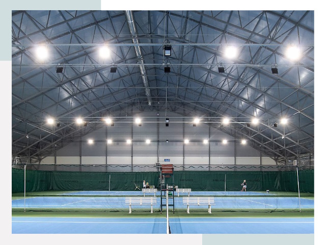 Строительство теннисных кортов в Лесной от 624 руб.