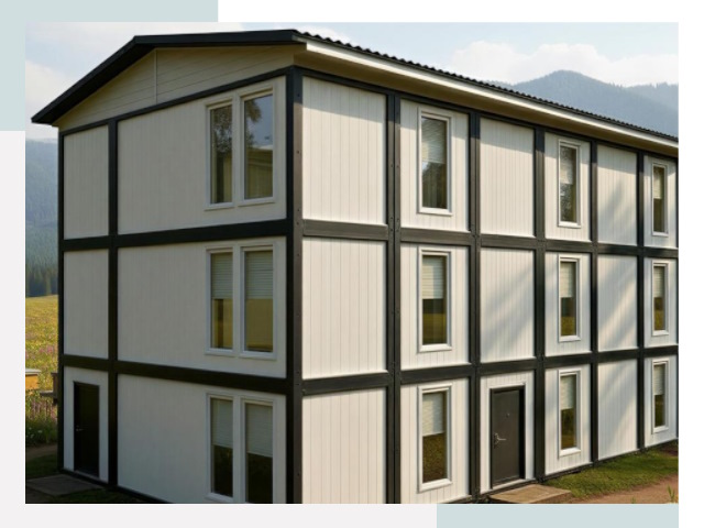 Модульные общежития в Лесне