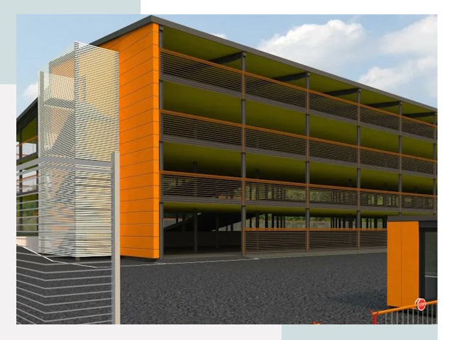 Многоуровневые паркинги в Лесне