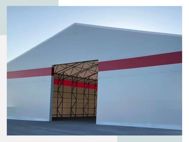 Быстровозводимые ангары в Лесне