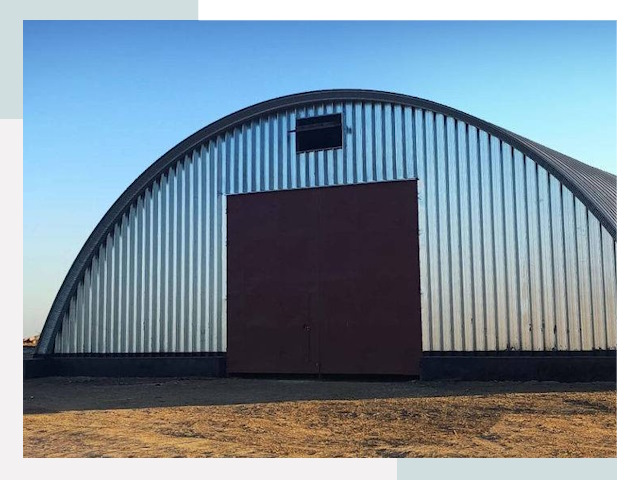 Арочные ангары в Лесне