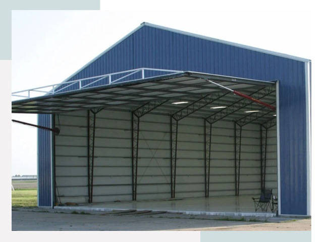 Прямо стенные ангары в Лесне