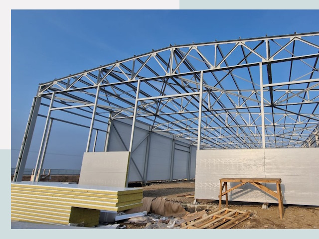 Утепленные ангары в Лесной от 624 руб. за м²