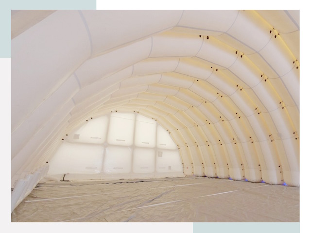 Пневмокаркасные ангары в Лесне