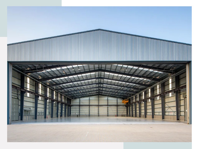 Большие ангары в Лесне