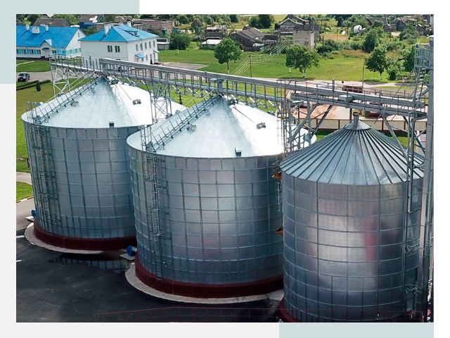 Металлические силосы в Лесне