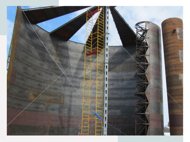 Строительство резервуаров в Лесне