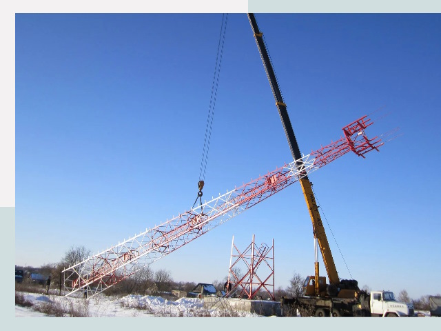 Строительство башен связи в Лесне от 624 руб.