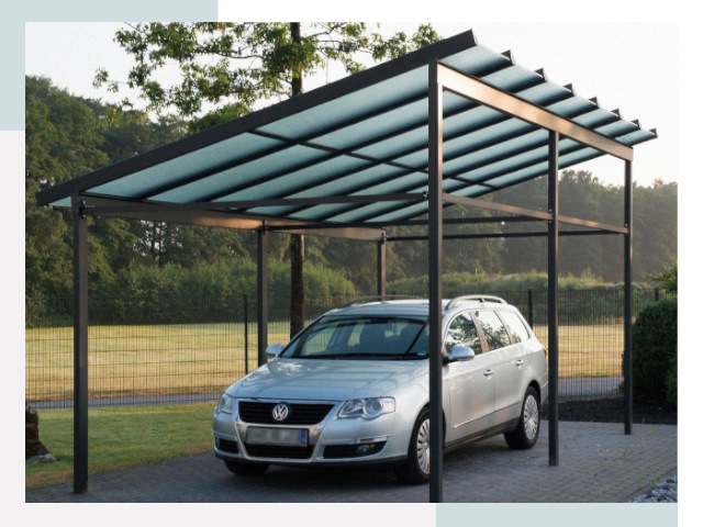 Навесы для автомобилей в Лесне