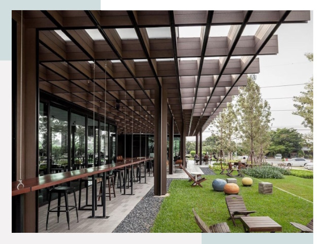 Летние веранды для кафе в Лесне