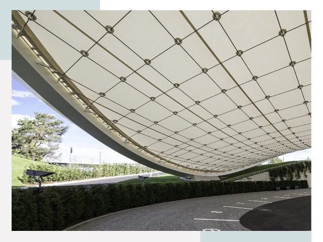 Мембранные конструкции в Лесне