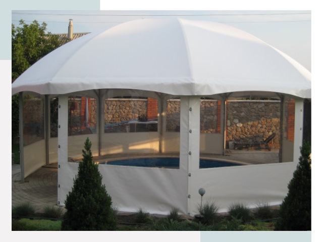 Тентовые павильоны в Лесне