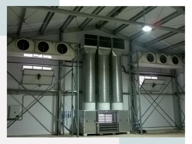 Инженерные системы для ангаров в Лесне