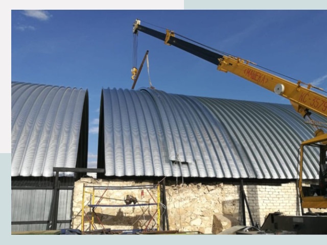 Реконструкция ангаров в Лесне от 624 руб.