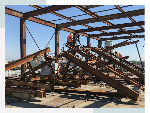 Демонтаж металлоконструкций в Лесне от 624 руб.