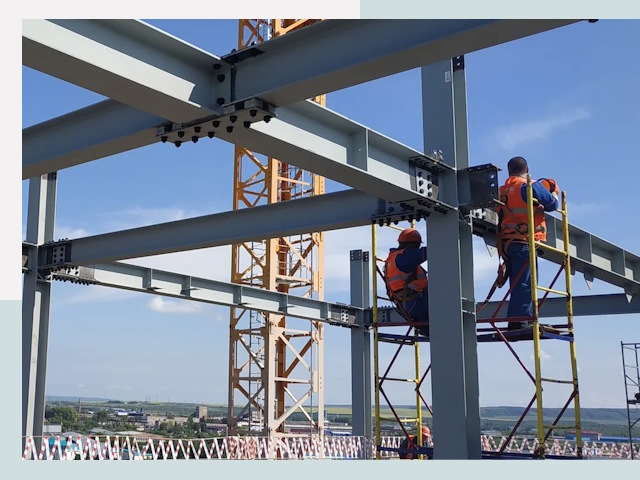 Монтаж металлоконструкций в Лесне